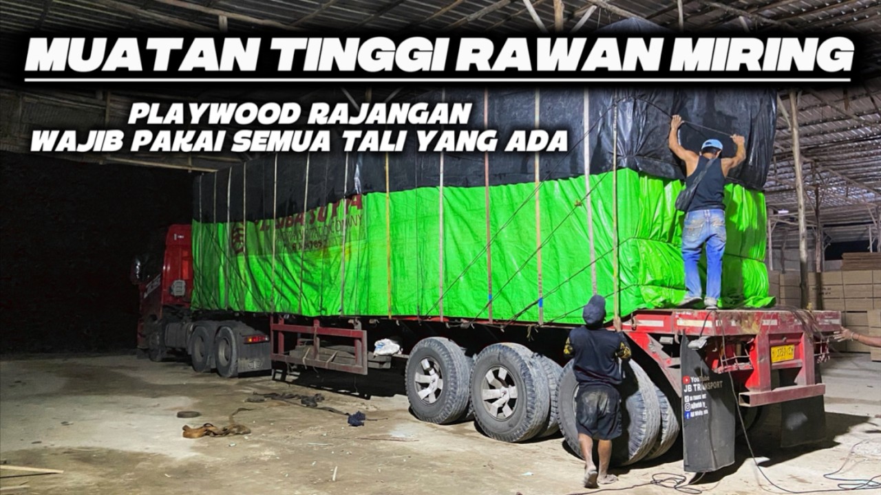 MUAT DI PABRIK TENGAH LADANG..!! AKSES SEMPIT RAWAN AMBLAS..!!