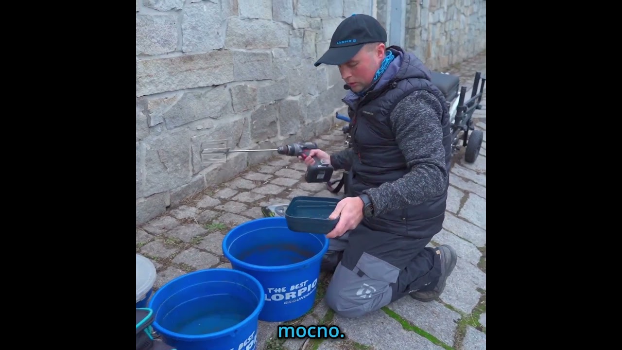 O nawilżeniu zanęty do łowienia większych ryb