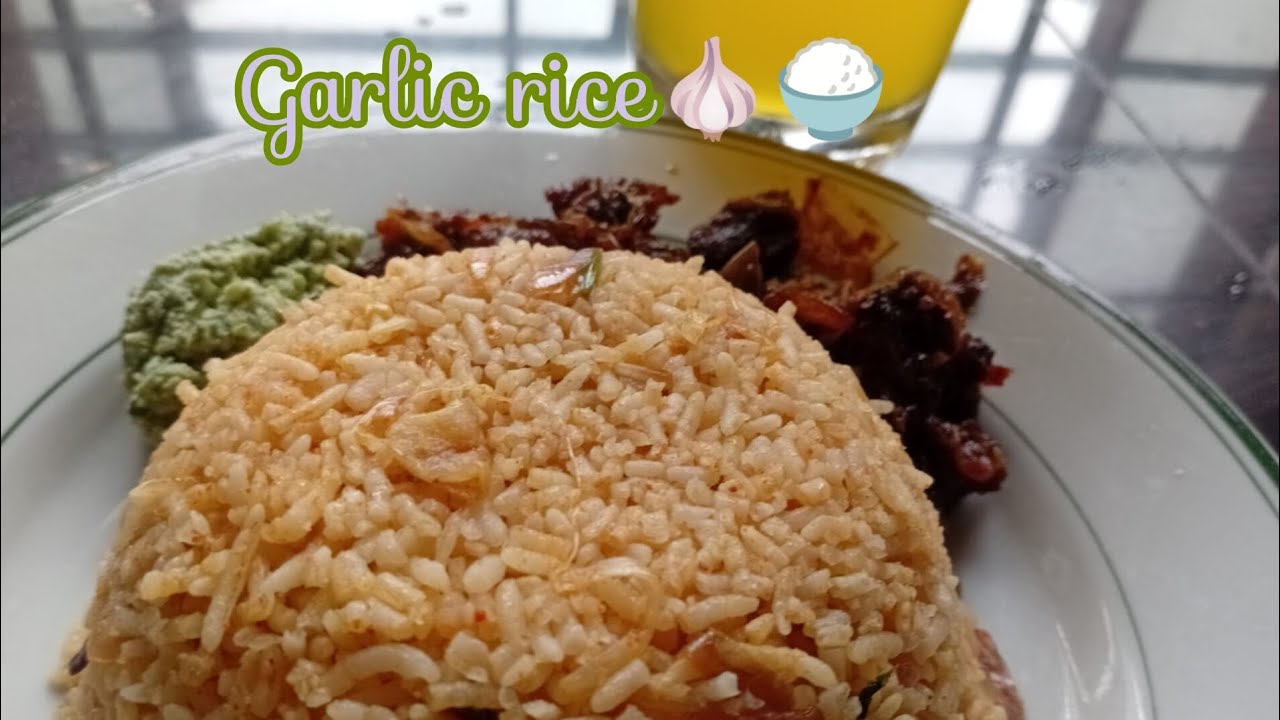 Veraity rice🧄🍚 |super tasty lunch |garlic & peanut rice | mint chutney |yummy beaf curry |goodvibes 