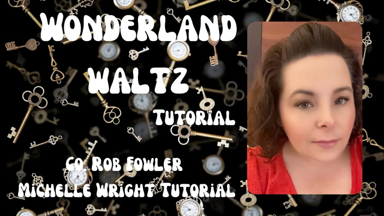 Wonderland waltz line dance tutorial Improver waltz by Rob Fowler