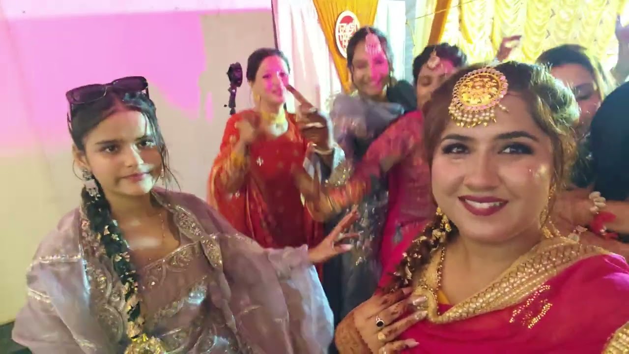 Shagun chuni ceremony and jaggo wedding day 4 🎉🎉 