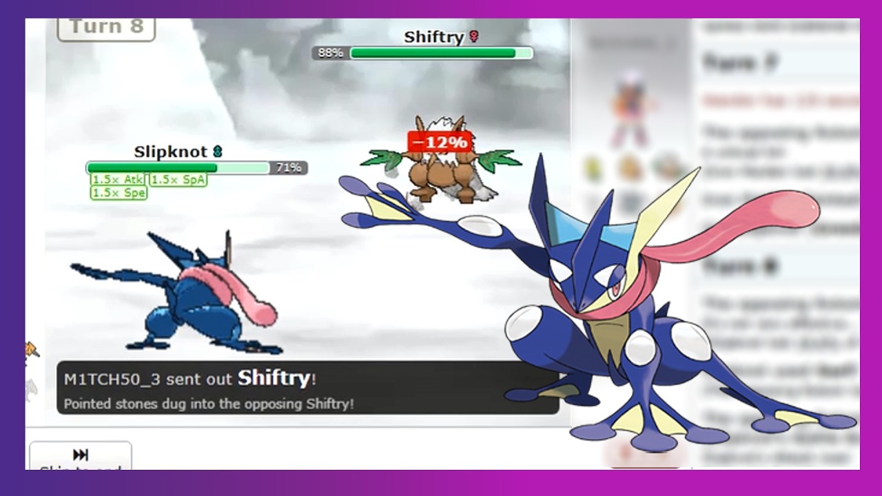 Este Greninja é insano! Showdown