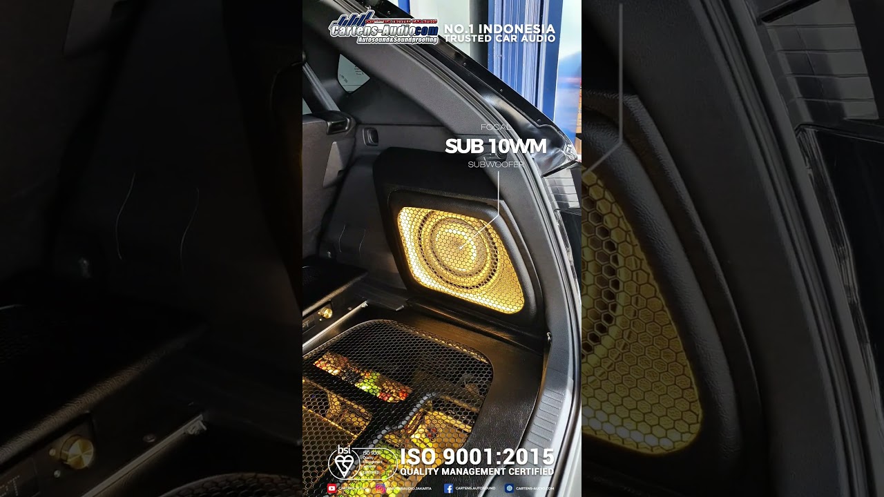 INSTALASI AUDIO MOBIL DENGAN TEKNOLOGI HIRES DIGITAL AUDIO DI TOYOTA YARIS CROSS HYBRID CARTENS