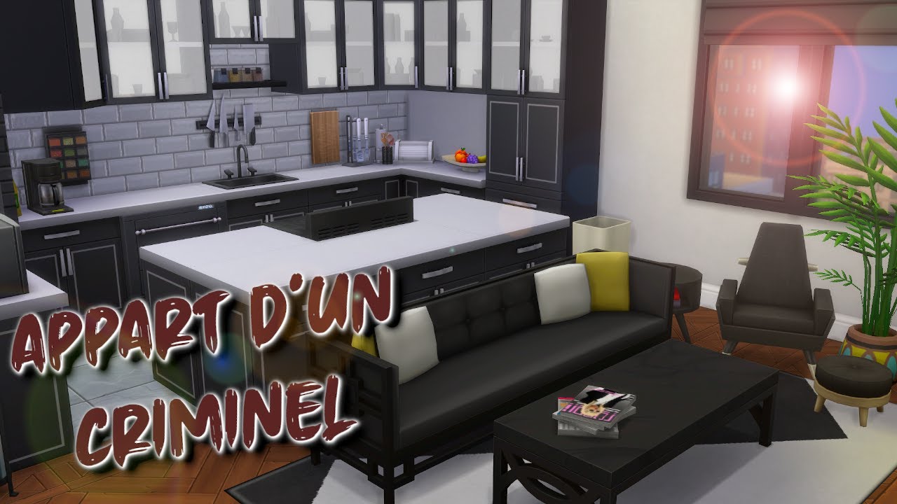 Rénovation d'appart' : Appartement d'un criminel 🔪 [1/2] || Speed Build Sims 4
