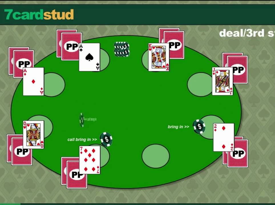 Learn how to play 7 card stud.