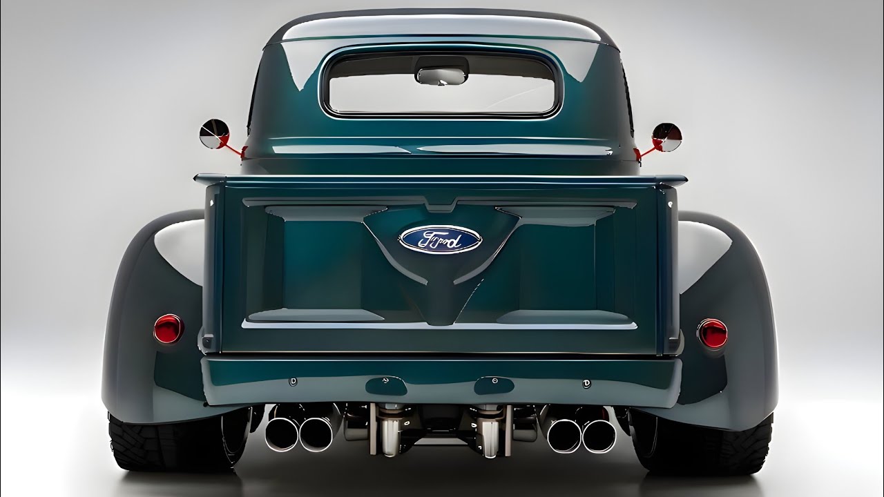 Первый взгляд на Ford F-100 2026 года — классический стиль, современные характеристики!