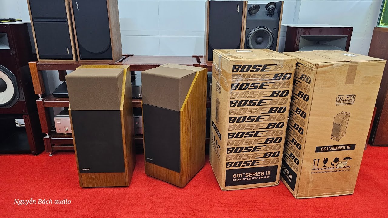 Bose 601 series III - Full box, đẹp nguy&ecirc;n sơ [Nguyễn B&aacute;ch audio - 0932005022]