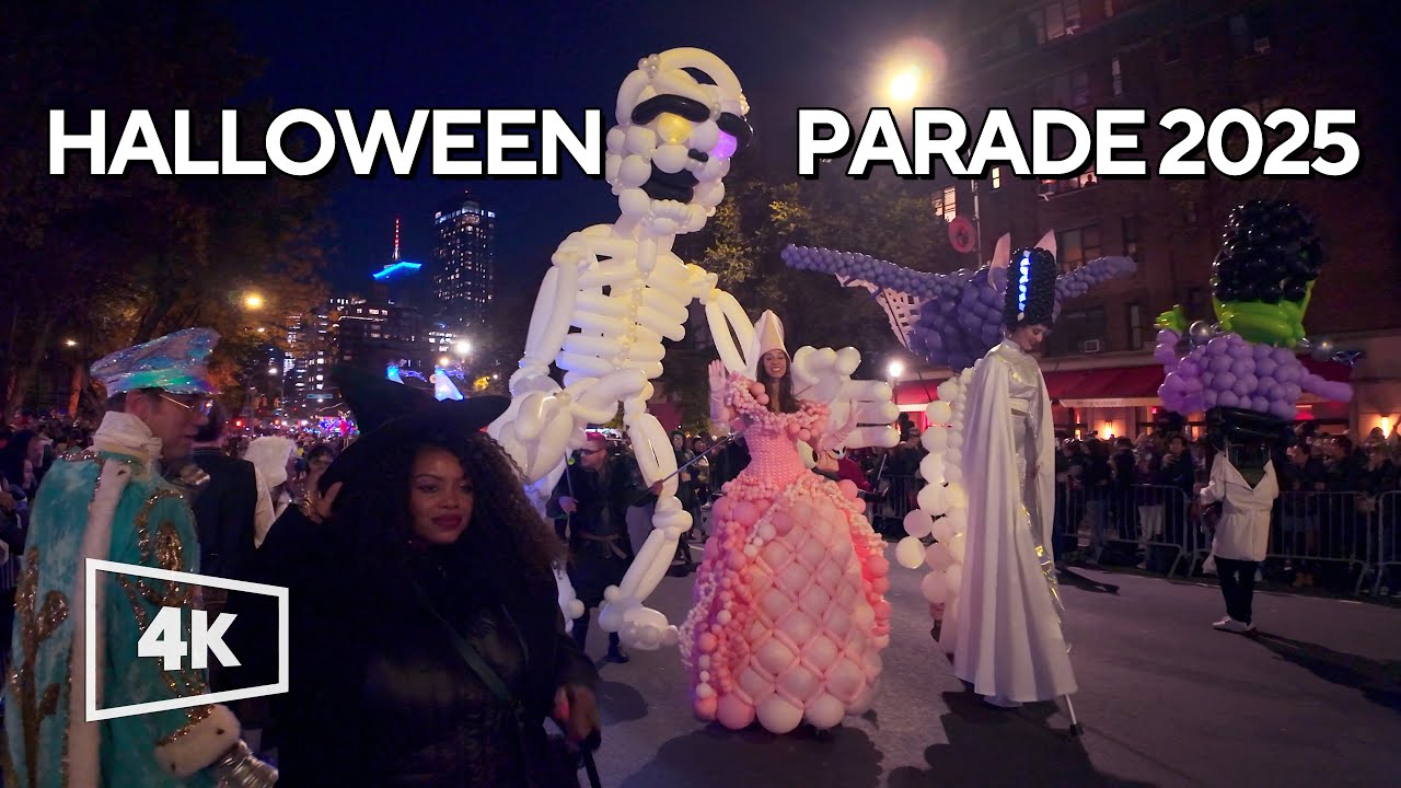 BEST of Halloween Parade 2025 🎃 4K New York City