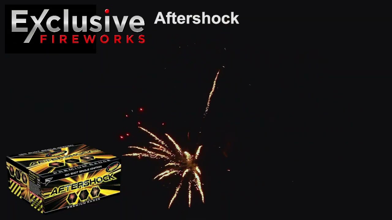 Aftershock (120 Shots) - Exclusive Fireworks