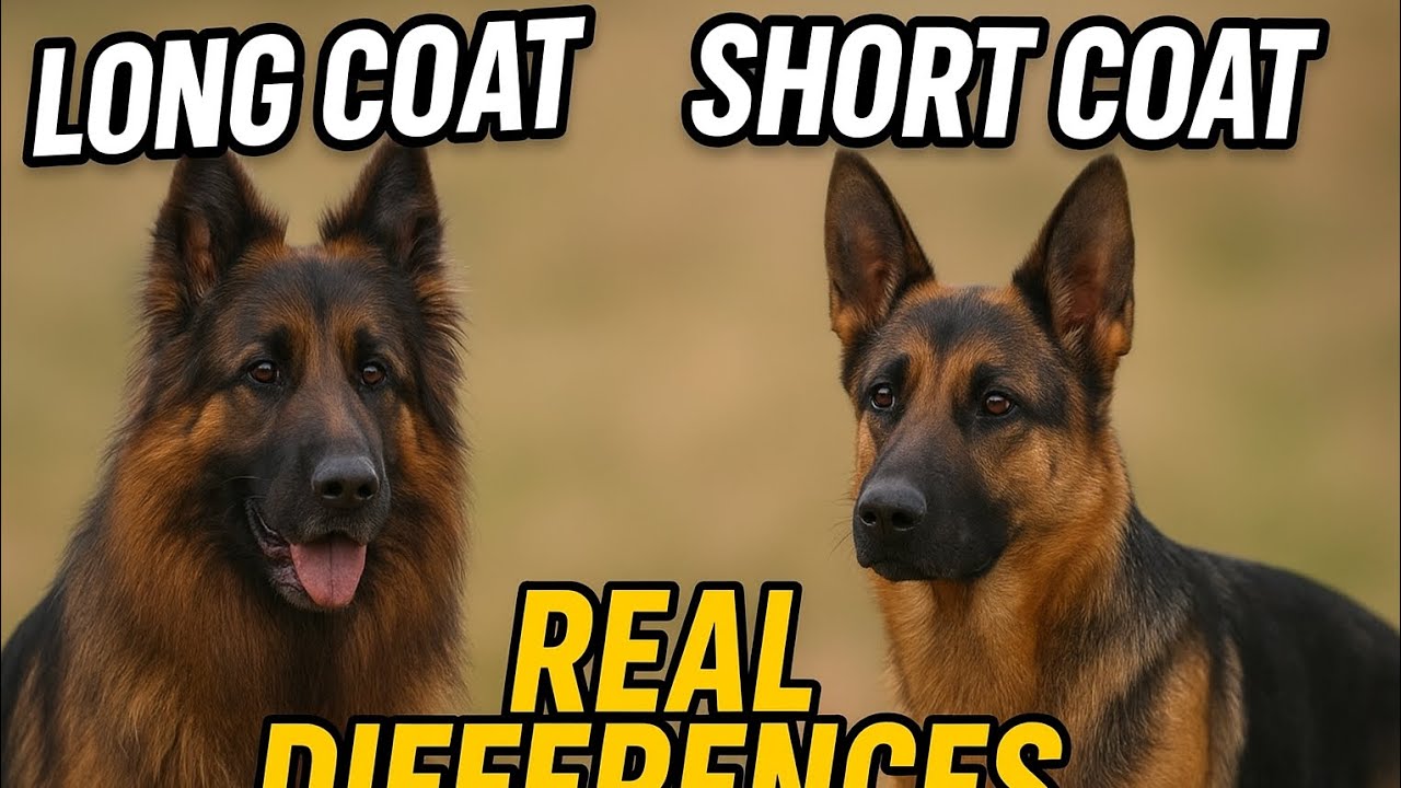 Long Coat vs Short Coat German Shepherd | REAL Differences Every Owner Must Know!