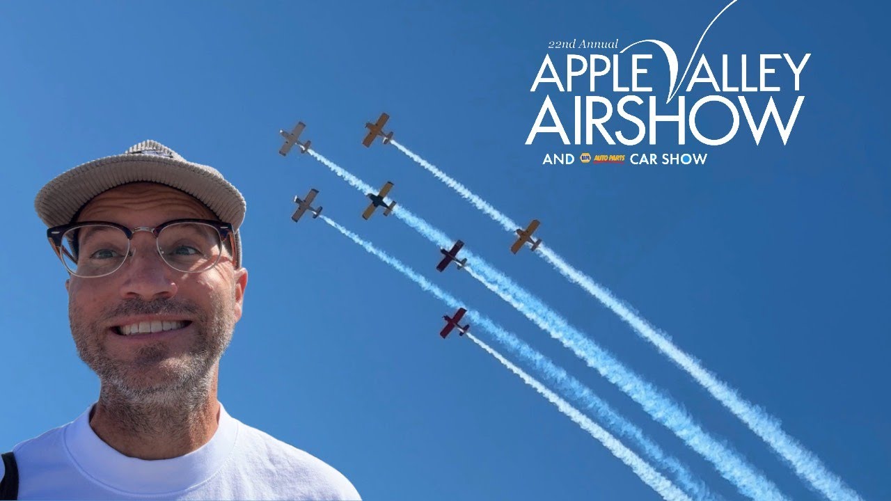 Apple Valley, CA Airshow 2025 – Vintage Jets, Car Show, Skydivers & Family Fun!