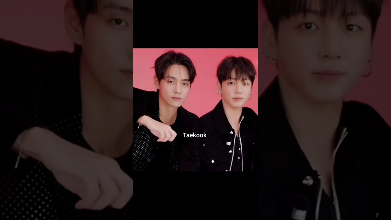 Taekook Look So gorgeous Together #taekook #taehyung #jungkook #vkook #v #jk #bts