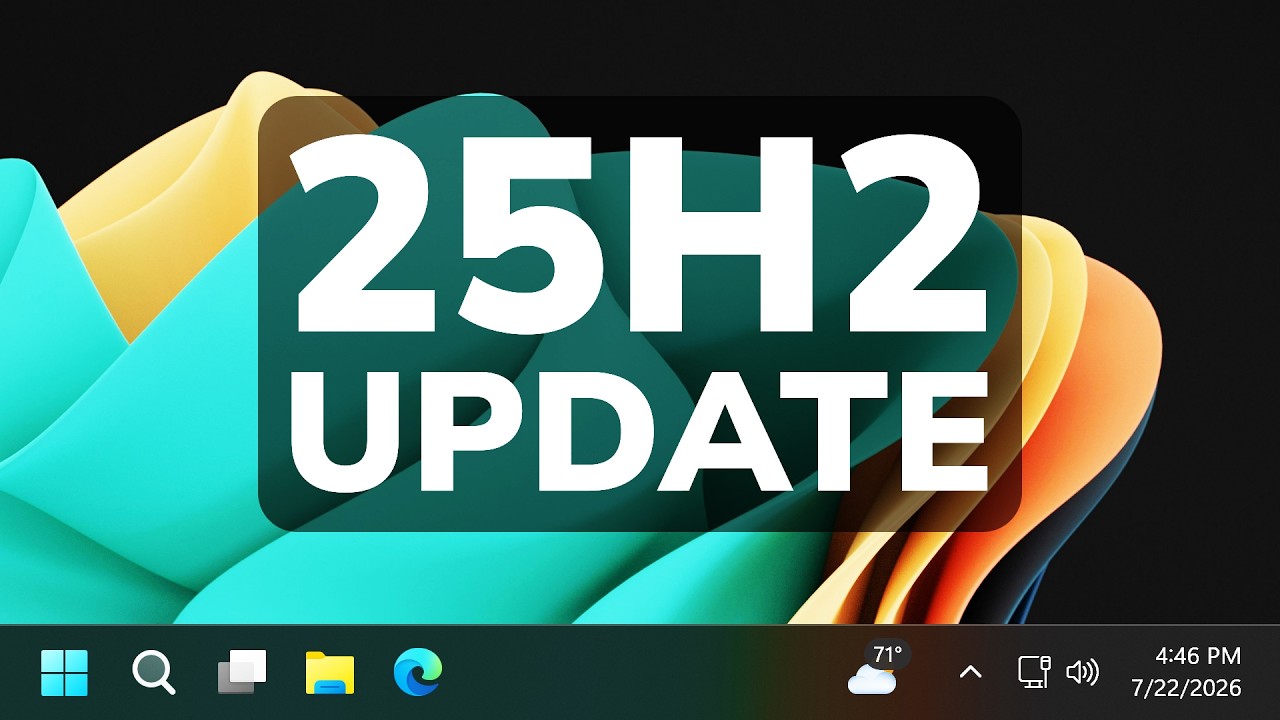 Крупное обновление Windows 11 25H2 за июль 2026 года: новое меню &laquo;Пуск&raquo;, новый &laquo;Проводник&raquo;, новые...