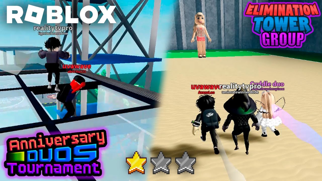ANNIVERSARY DUOS TOURNAMENT - Roblox Elimination Tower