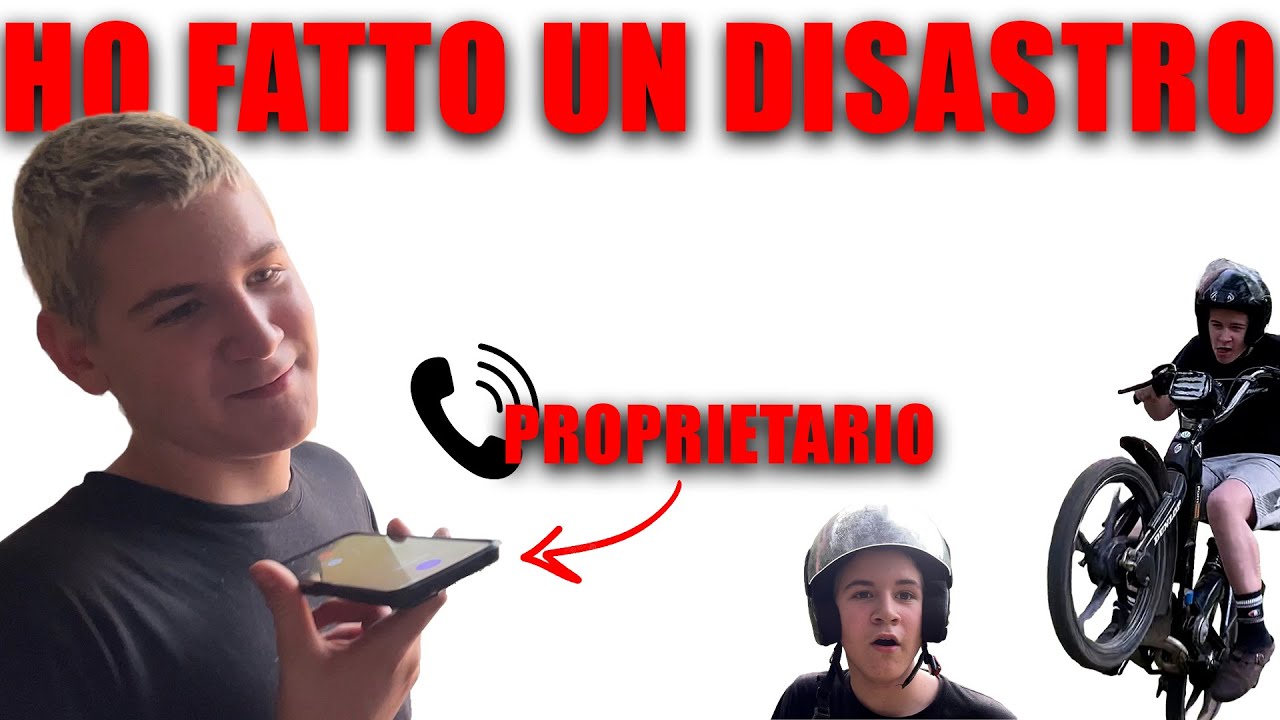 HO FATTO UN DISASTRO
