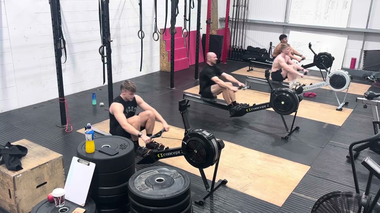 Burpee Row Test - Jak Cornthwaite, Lewin Tubuna, Ed Cook & Jack Lydon 