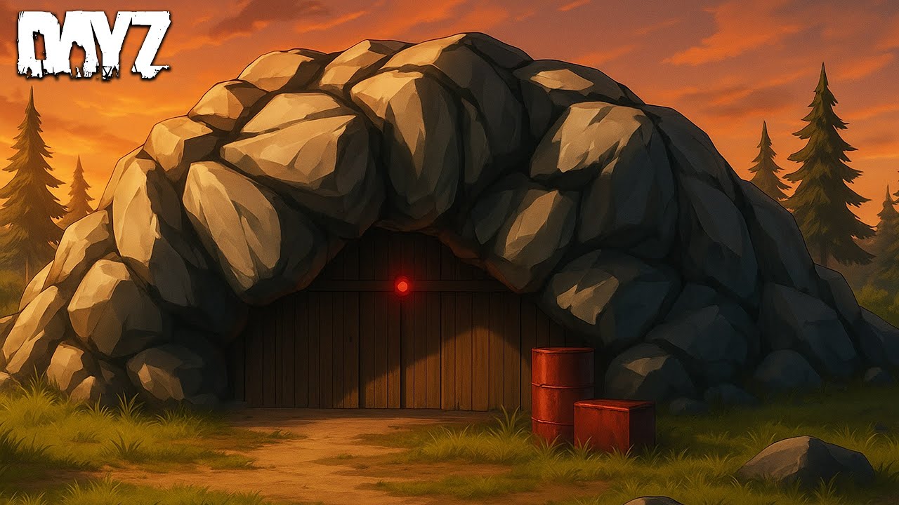 🔴 Building up the cave base - DayZ Live 1440p