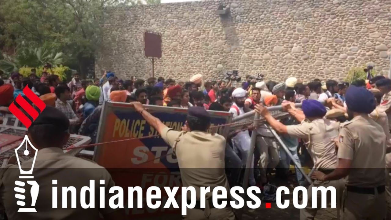 PU Students Protesting Fee Hike