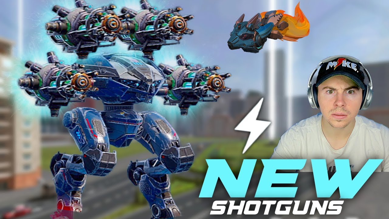 3 NEW Energy Shotgun Weapons&hellip; MASSIVE Rust Damage - 'Mogwan' Gameplay | War Robots