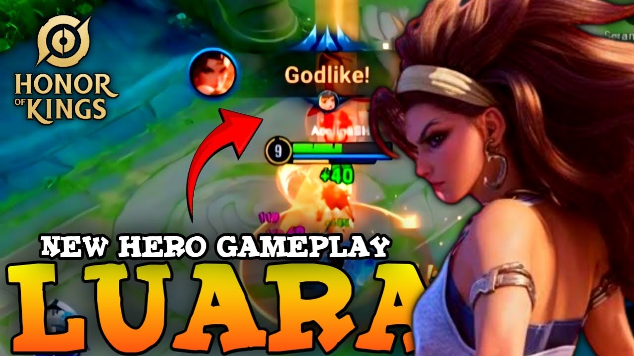 Luara Farm Lane Pro Gameplay | New Hero Luara | Honor of Kings - AcelinaSH