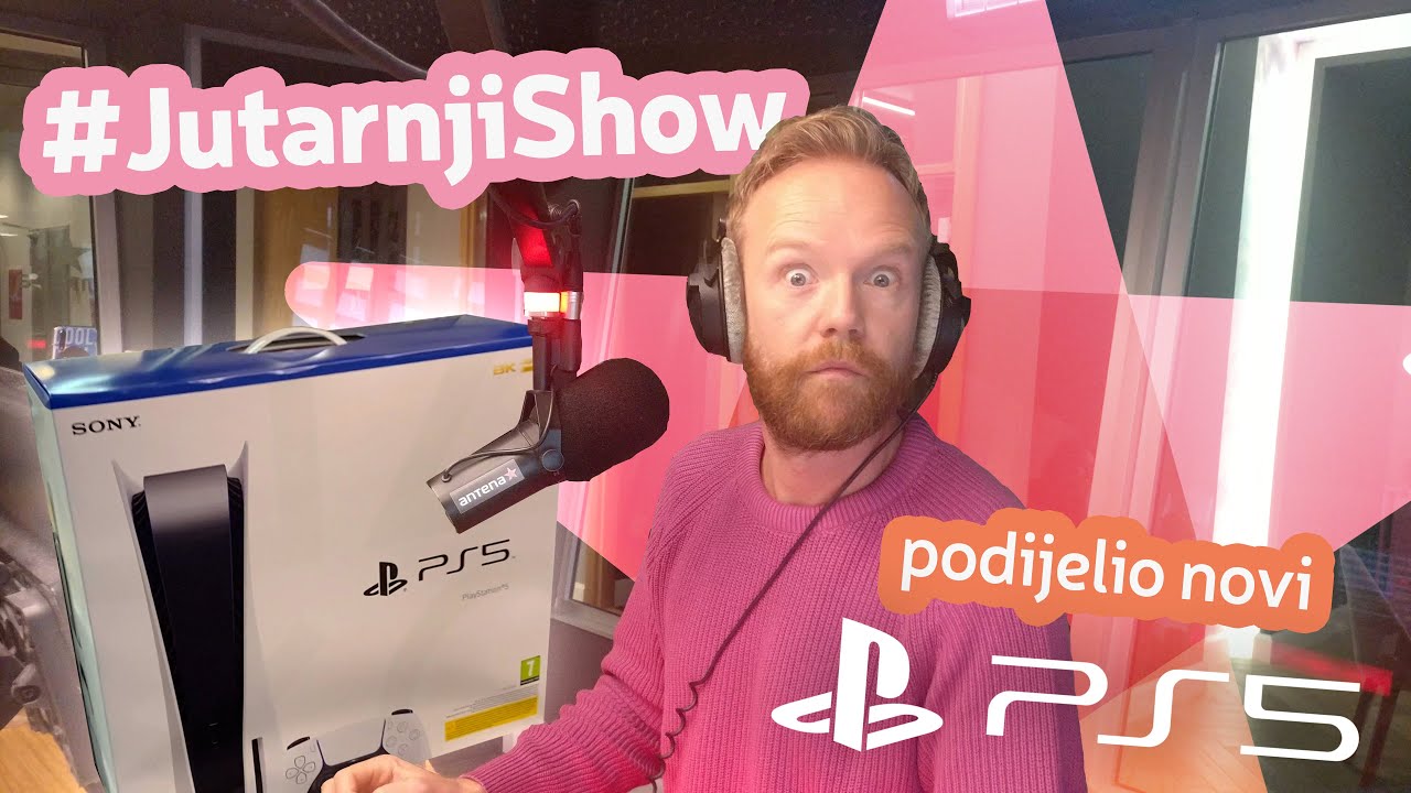 Ono kad ti PlayStation 5 padne s neba! | #JutarnjiShow