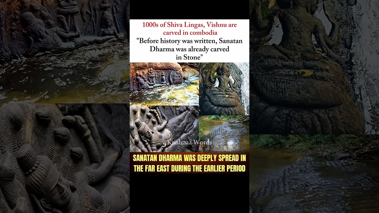 The Forgotten Sanatan Dharma of Cambodia! #sanatandharm #spiritualhealing