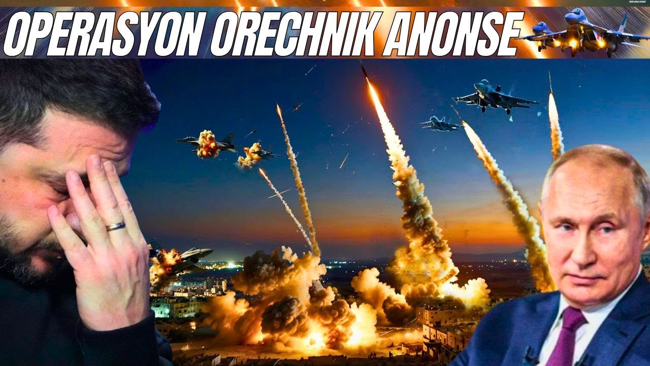 Avyon chas detwi, tren militè bonbade e veteran yo aneyanti😱Operasyon orechnik anonse🔥OTAN choke!