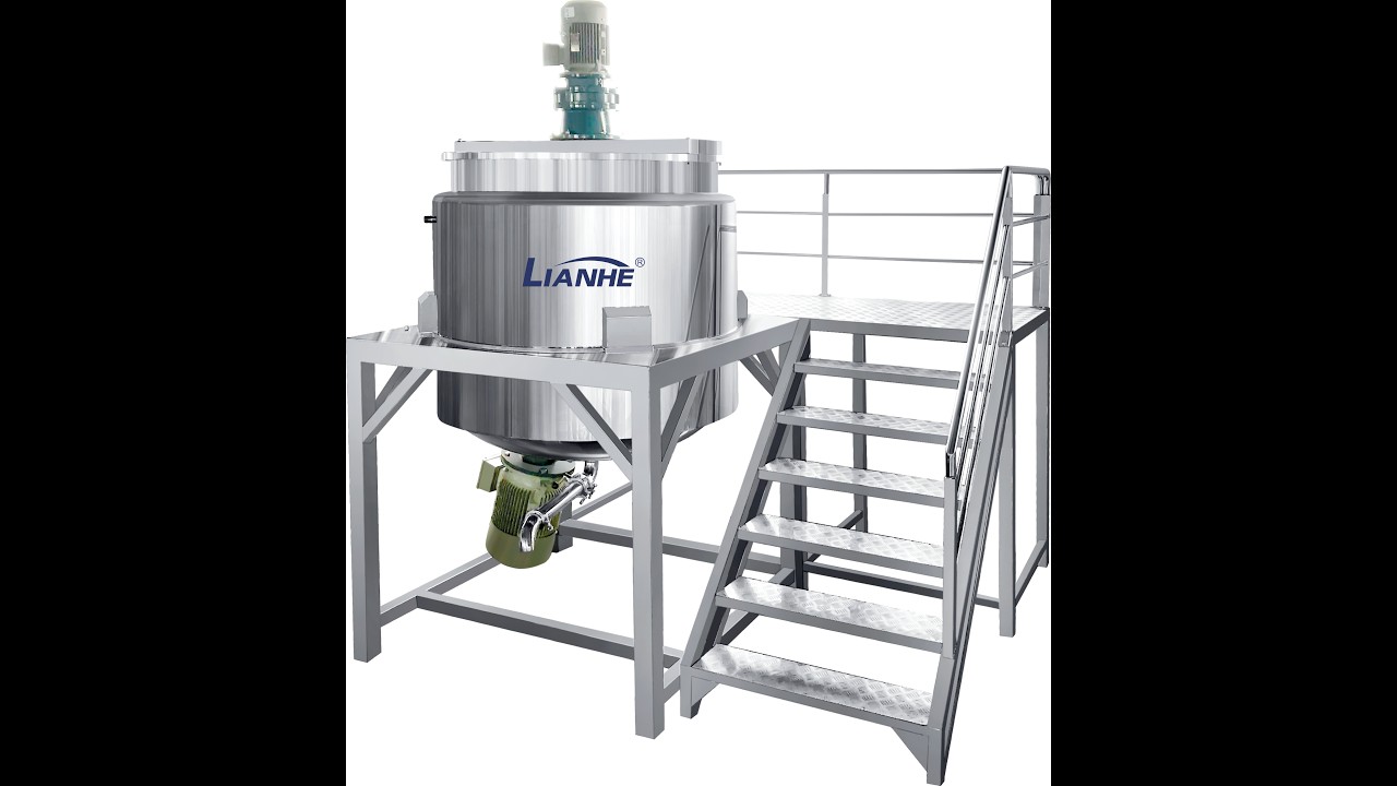 Test Video-VME-500L Liquid Homogenizing Mixer