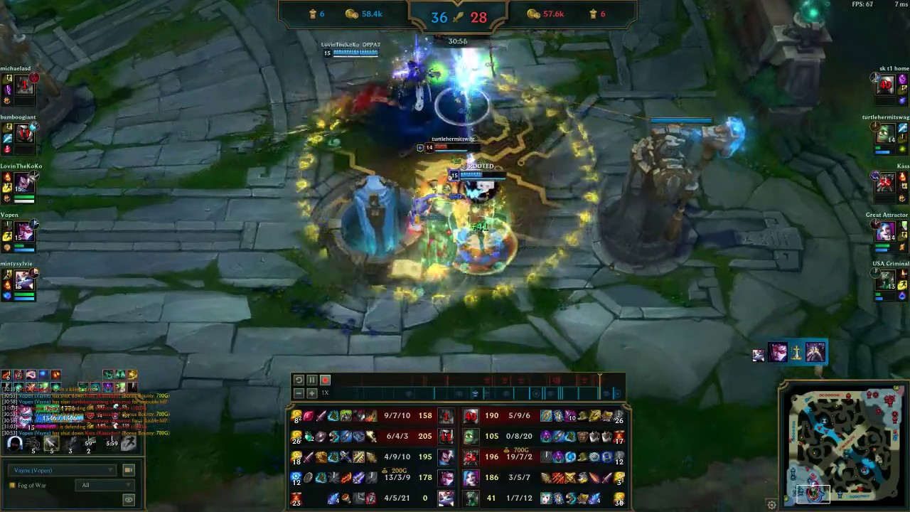 Gold vayne saved by yuumi