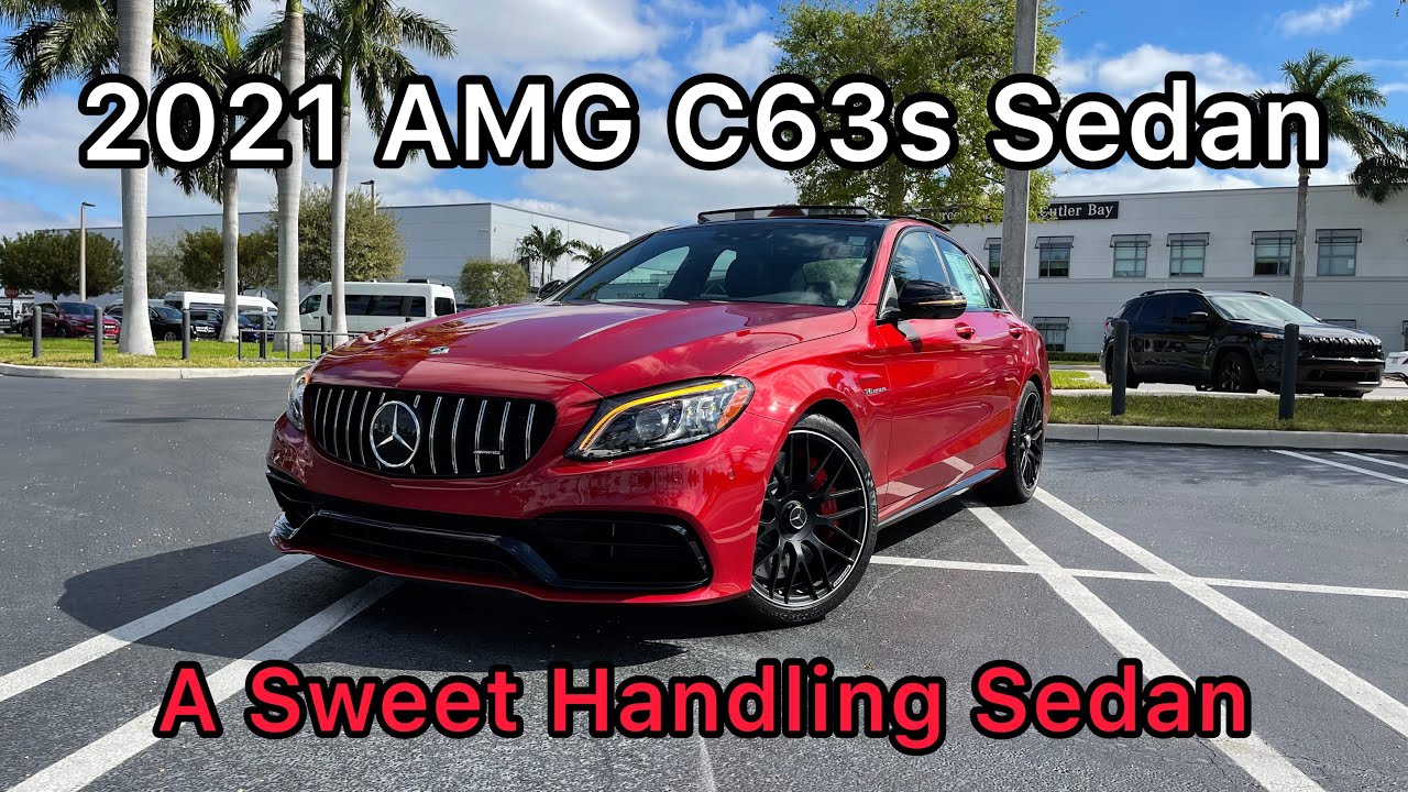Седан AMG C63s 2021 года — конец эпохи V8