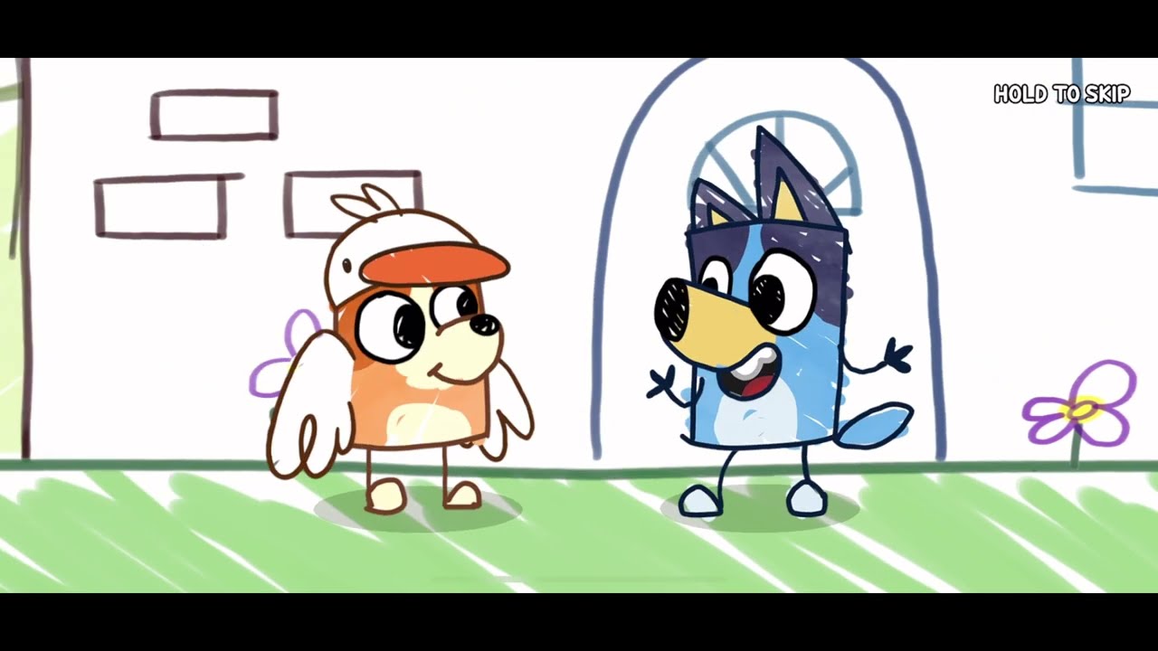 Bluey Quest for the Gold Pen | Bluey Fun Activity