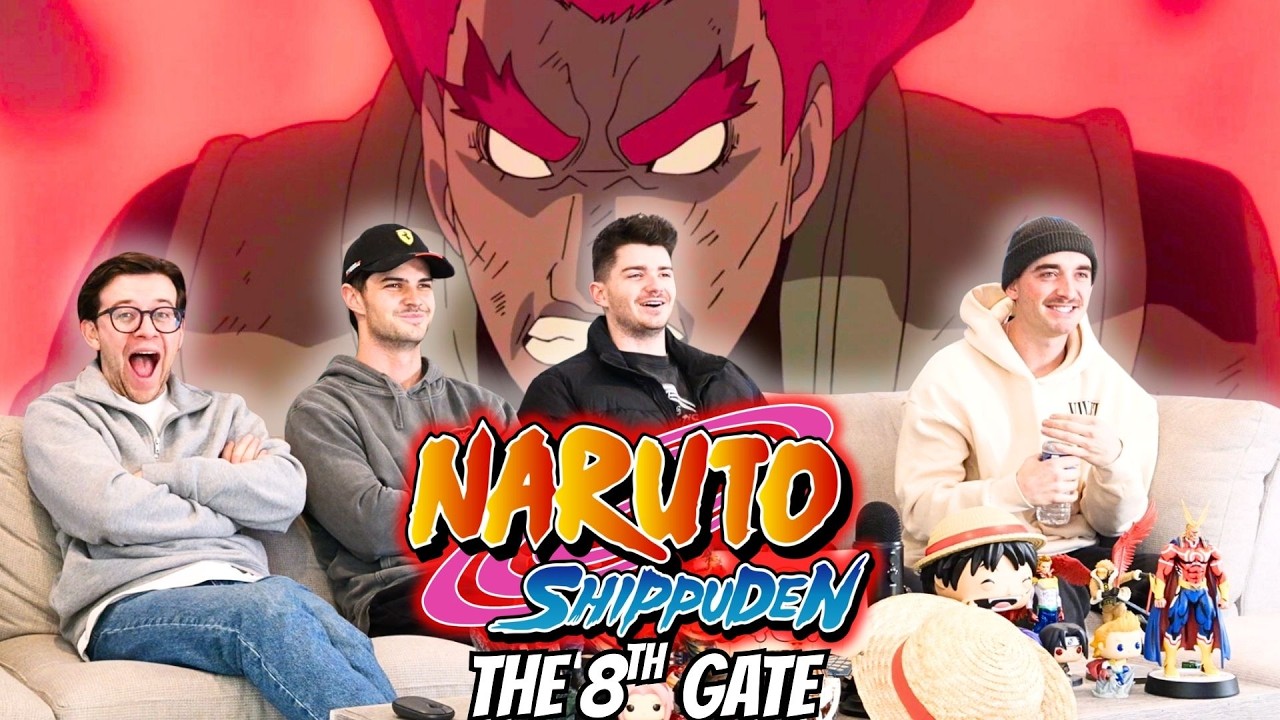 MIGHT GUY 8 GATES...Naruto Shippuden Episodes 383-421 | FIRST TIME REACTION