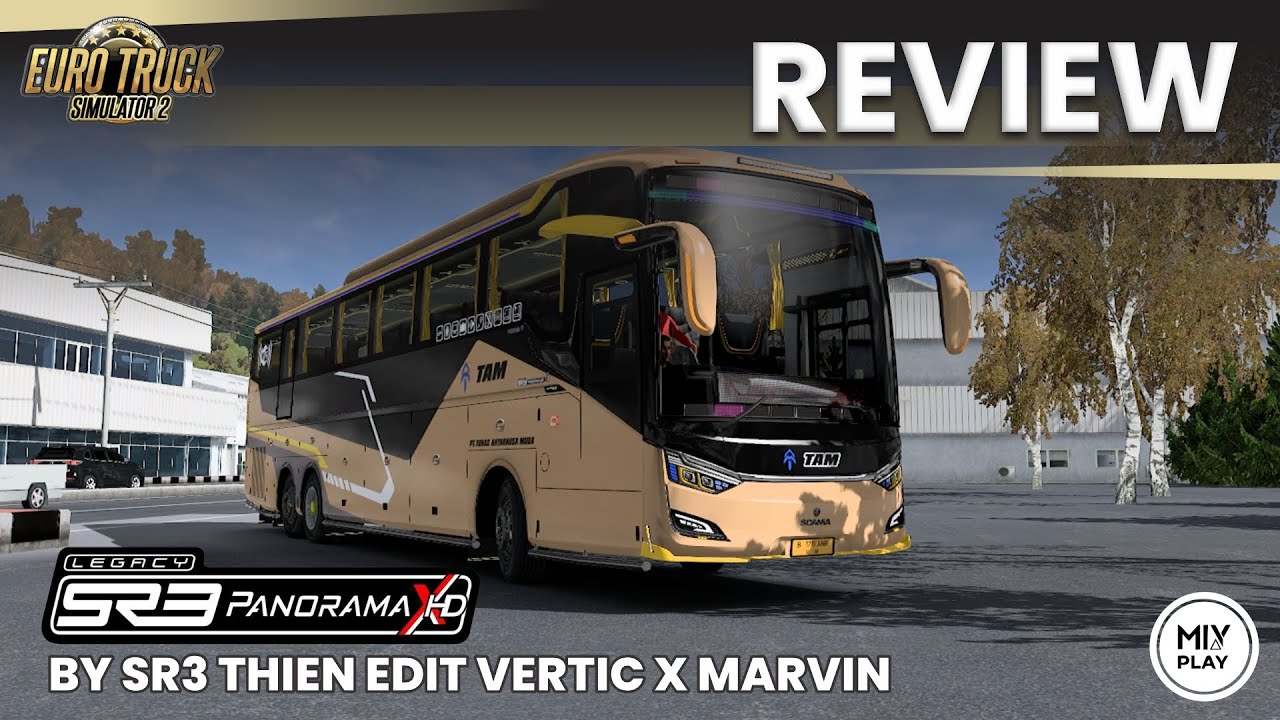 BARU!! ENGGA KALAH GOKIL SIH INI MOD SR3 NEO | MODSR3 THIEN EDIT VERTIC X MARVIN | REVIEW MOD ETS 2