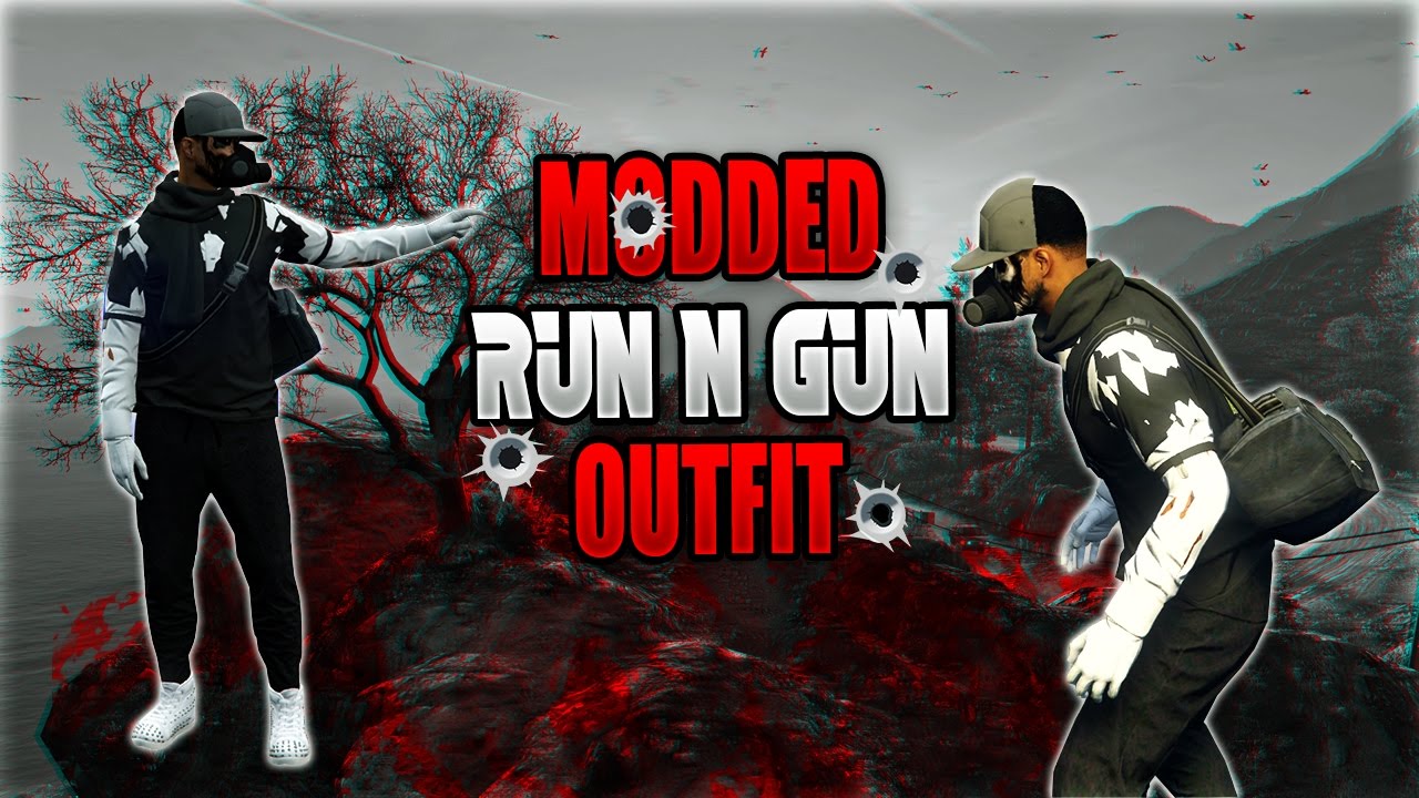 How To Create a Modded RunNGun Outfit Using Rare Clothing Glitches | GTA 5 Online Patch 1.39
