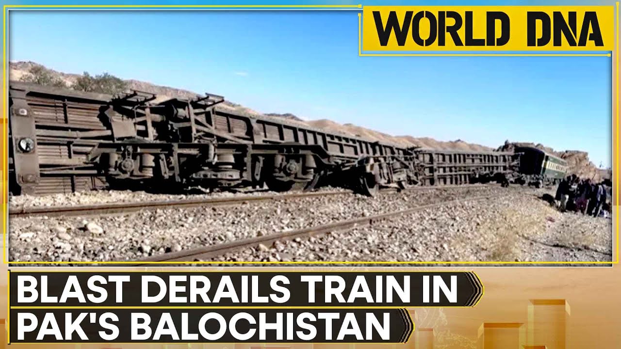 Pakistan: 4 Bogies of Jaffar Express Derailed | Several People Injured in the Incident | WORLD DNA