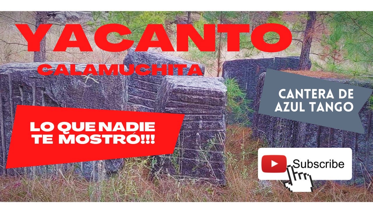 YACANTO DE CALAMUCHITA. LO QUE NADIE TE MOSTRÓ. CANTERA ABANDONADA DE 