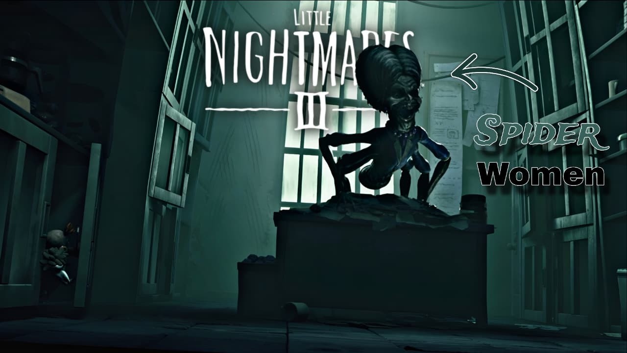 Spider Woman Is Hunting Us | Little Nightmares 3 – Candy Factory