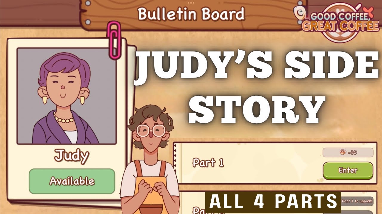 Judy’s Side Story | Good Coffee, Great Coffee | Permanent Content | Judy's Class Experience