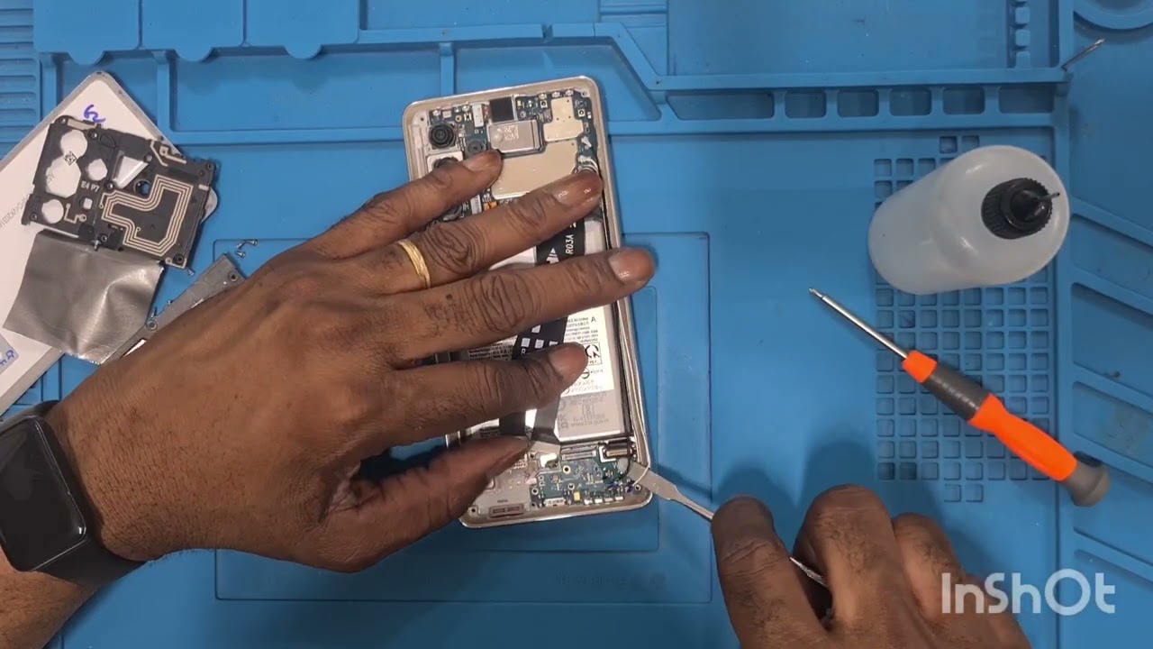 Como consertar Samsung galaxy A53 quando não esta carregando detectar umidade
