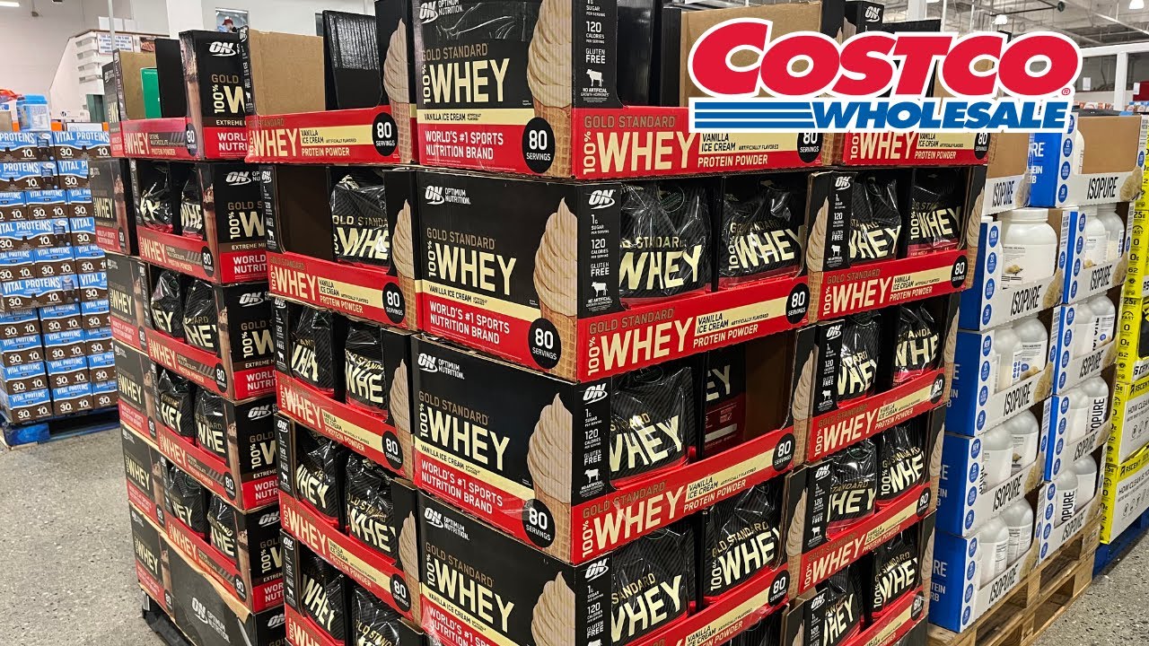 Обзор отдела протеиновых порошков и коллагена в Costco | Лучшие протеиновые коктейли и добавки 20...