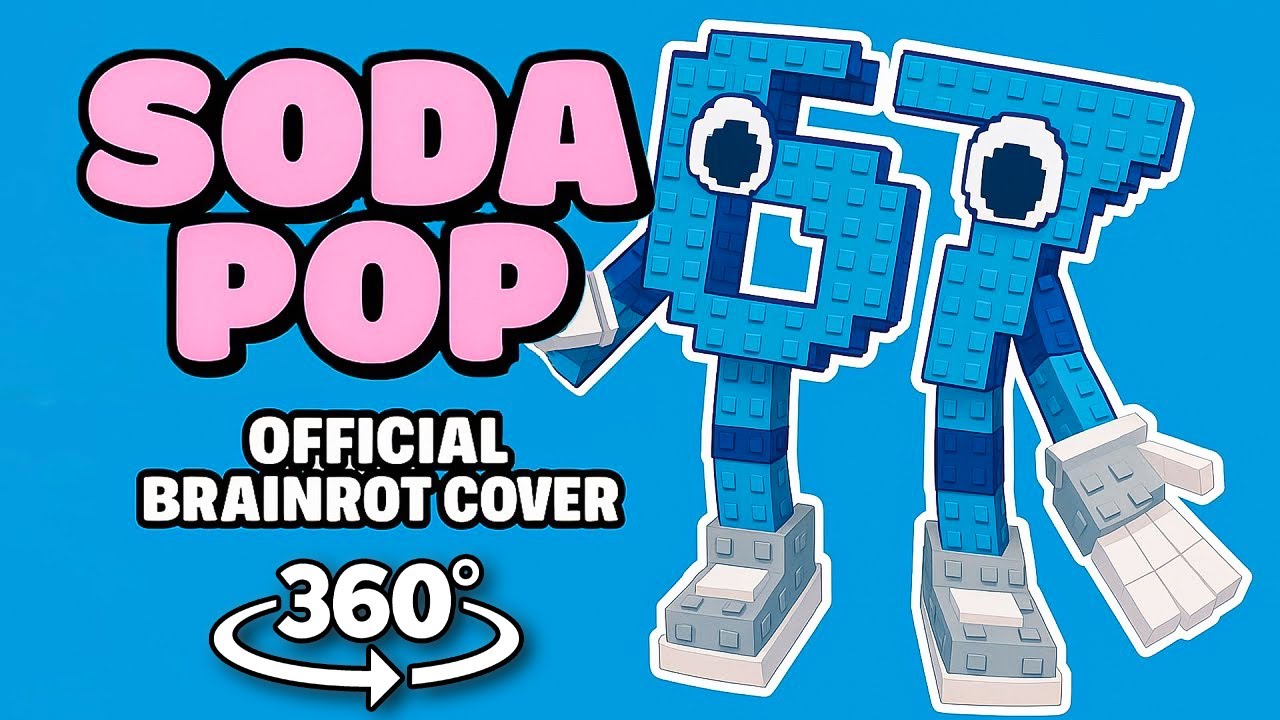 SODA POP x SIX SEVEN 67 STEAL A BRAINROT + Minecraft 360° VR