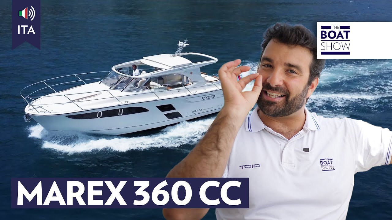 [ITA] MAREX 360 Cabriolet Cruiser - Prova barca a motore - The Boat Show