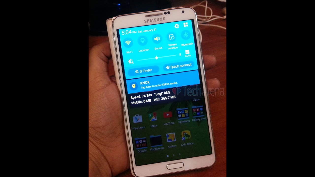 Samsung Galaxy Note 3 SM-N900 Android 5.0 Update Video