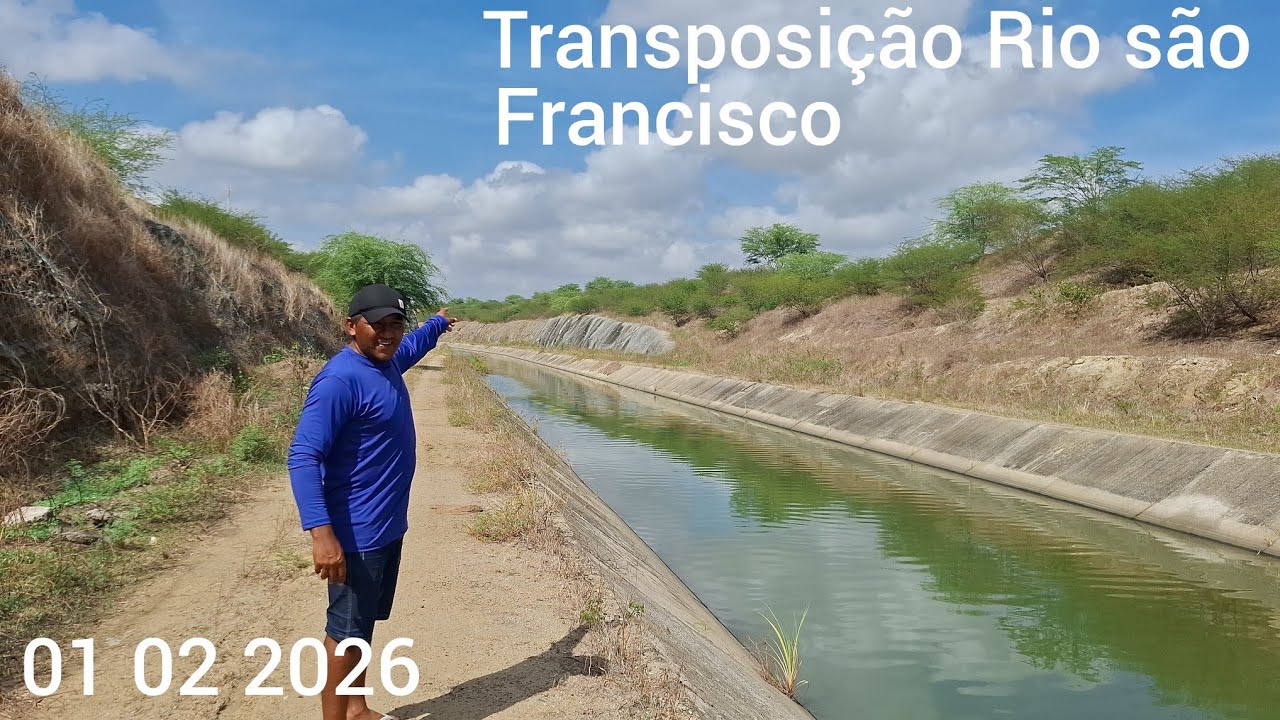 Transposição do rio são Francisco uma obra bilionário pro sertão nordestino 