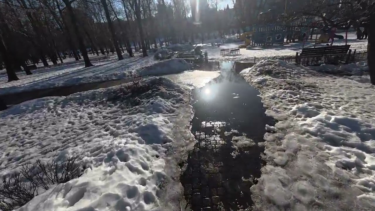 З Архипенка в парк Наталка на велосипеді, 1 березня 2026