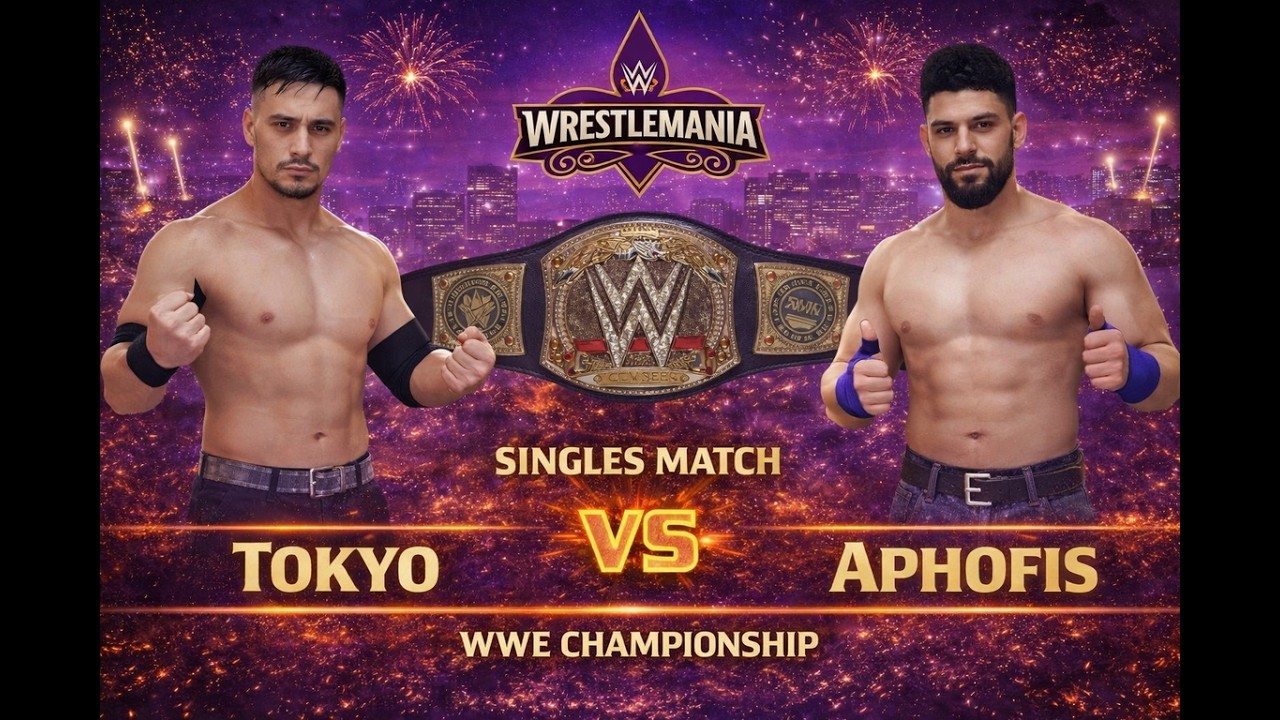 WWE 2K25 Show: WrestleMania Season 2: Tokyo vs. Aphofis Promo Package