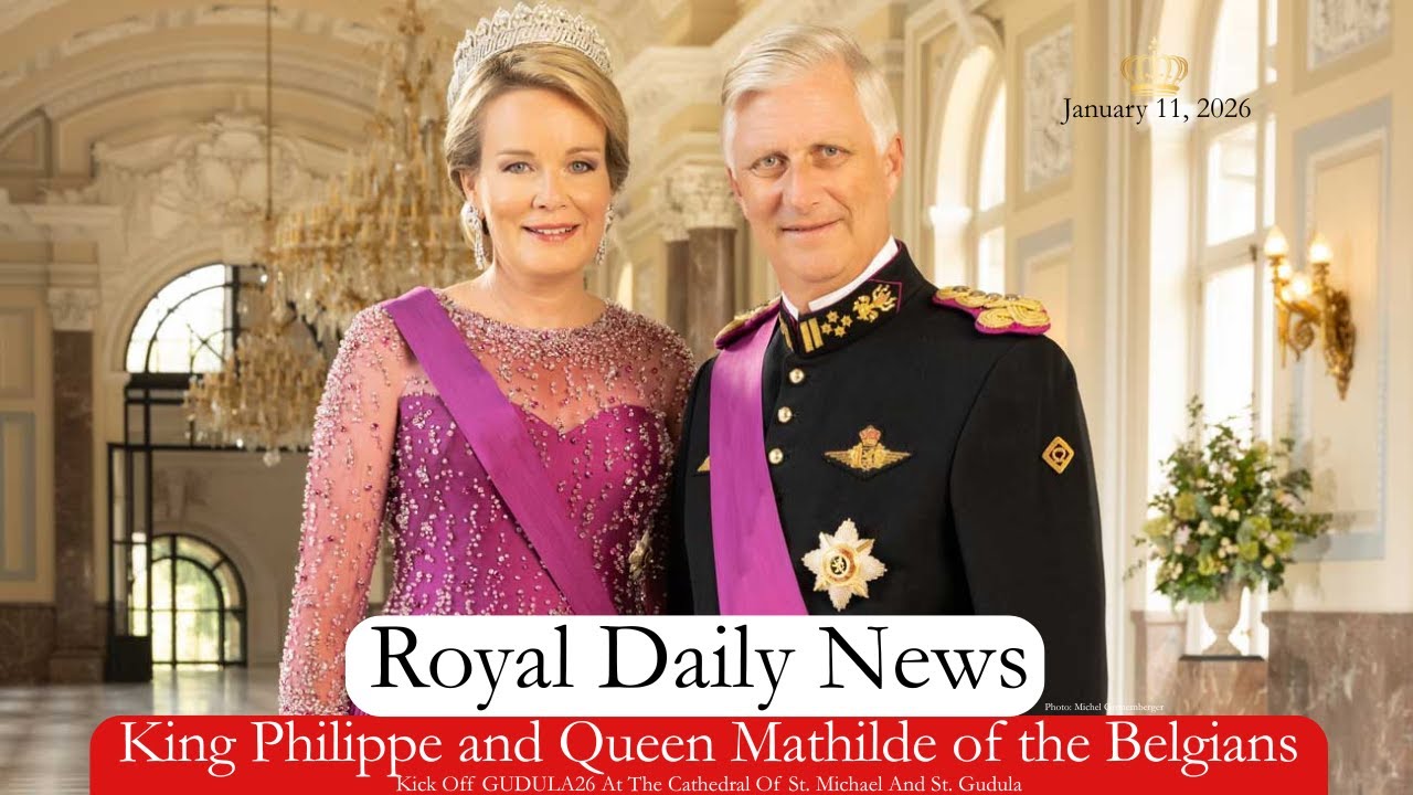 King Philippe and Queen Mathilde of the Belgians Kick Off GUDULA26 In Brussels. Plus More #royalnews