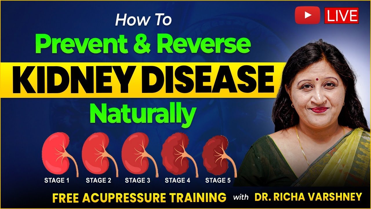 Any Kidney Problem Treatment By Acupressure & Sujok || Free Live Training By Dr. Richa Varshney