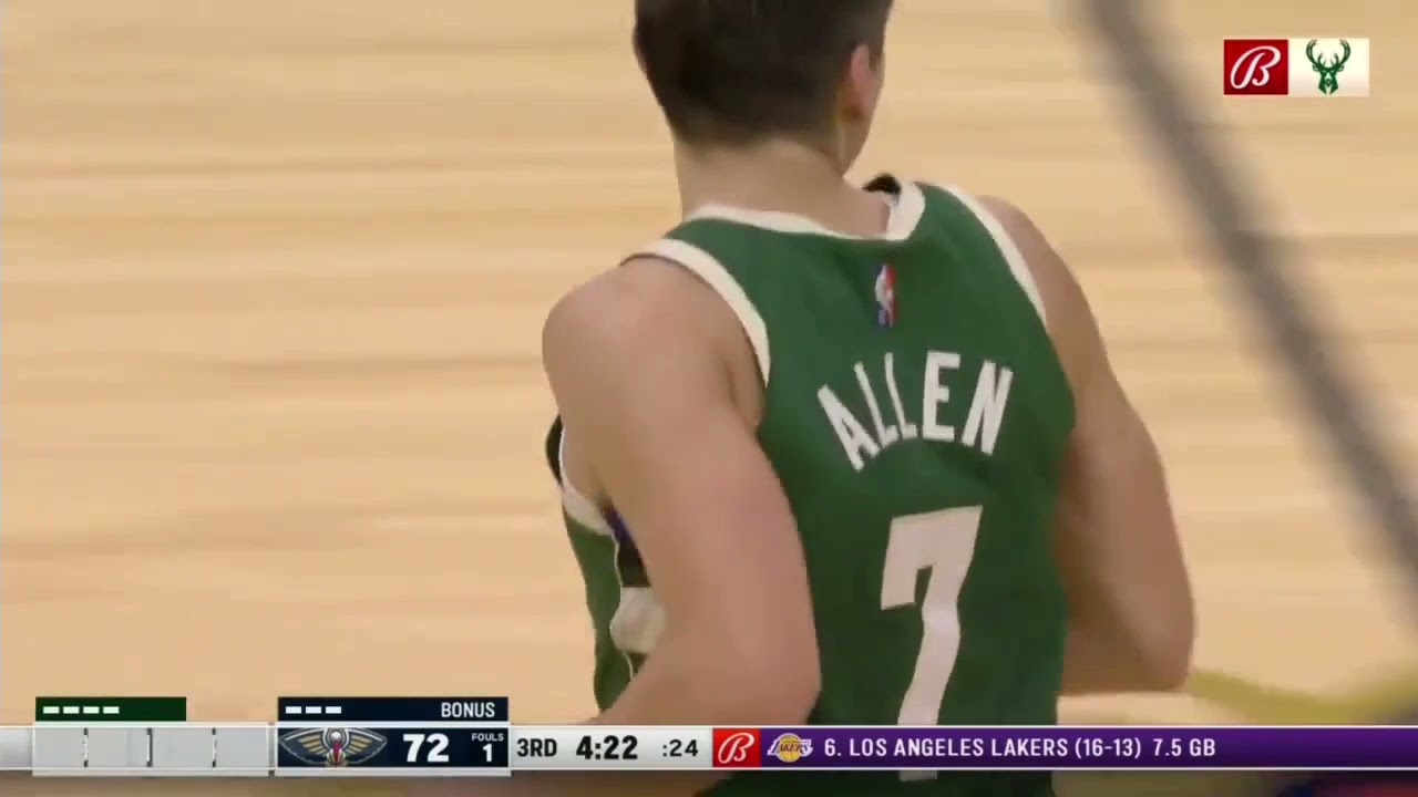 Grayson Allen vs NOP 25 PTS         12.17.21
