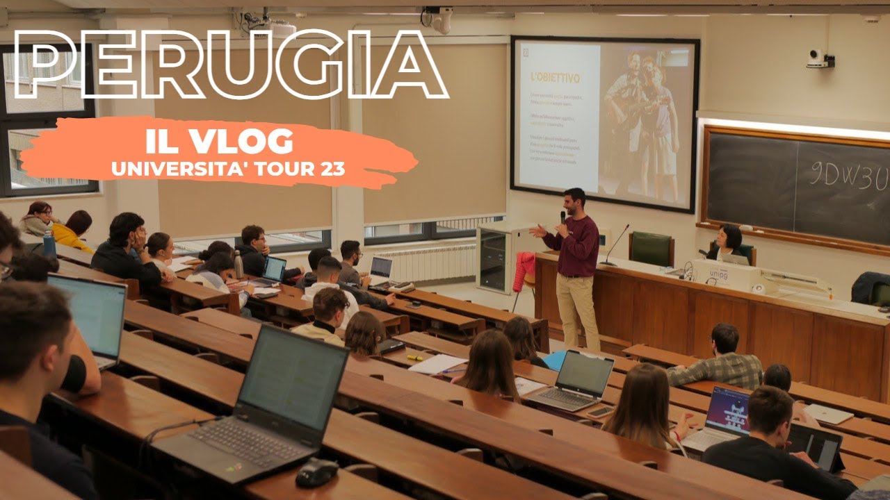 PERUGIA - Il VLOG del Tour nelle università 2023